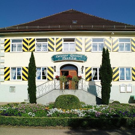 Schloss-Gasthof Sonne Isny im Allgäu Exteriör bild